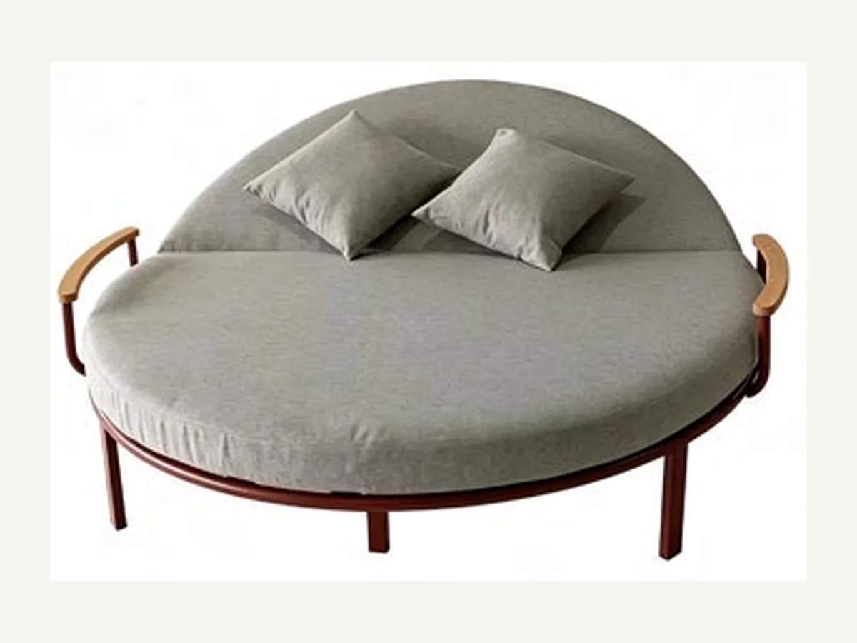 Aluminium round lounge HJX-LA2026010