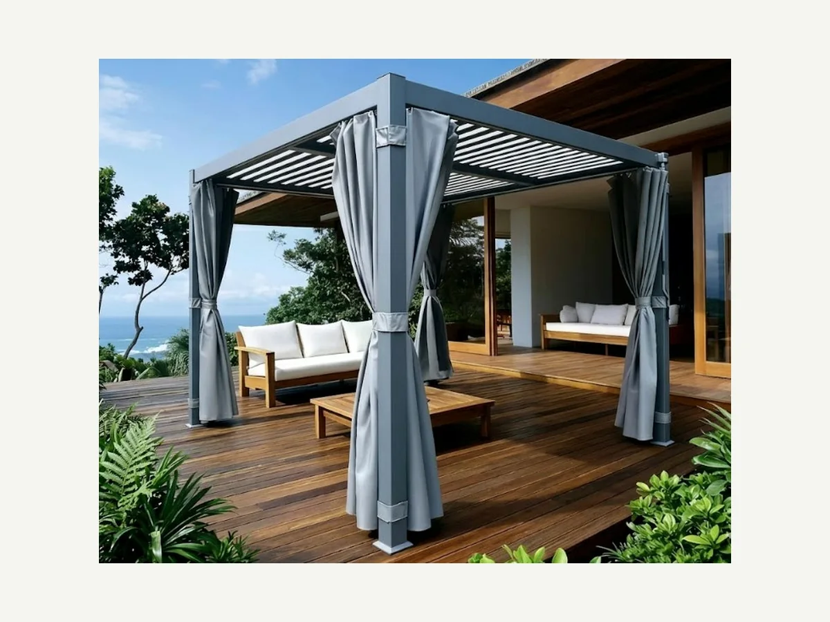 Aluminium Louvered Pergola HJX-PA2026007 wholesale product