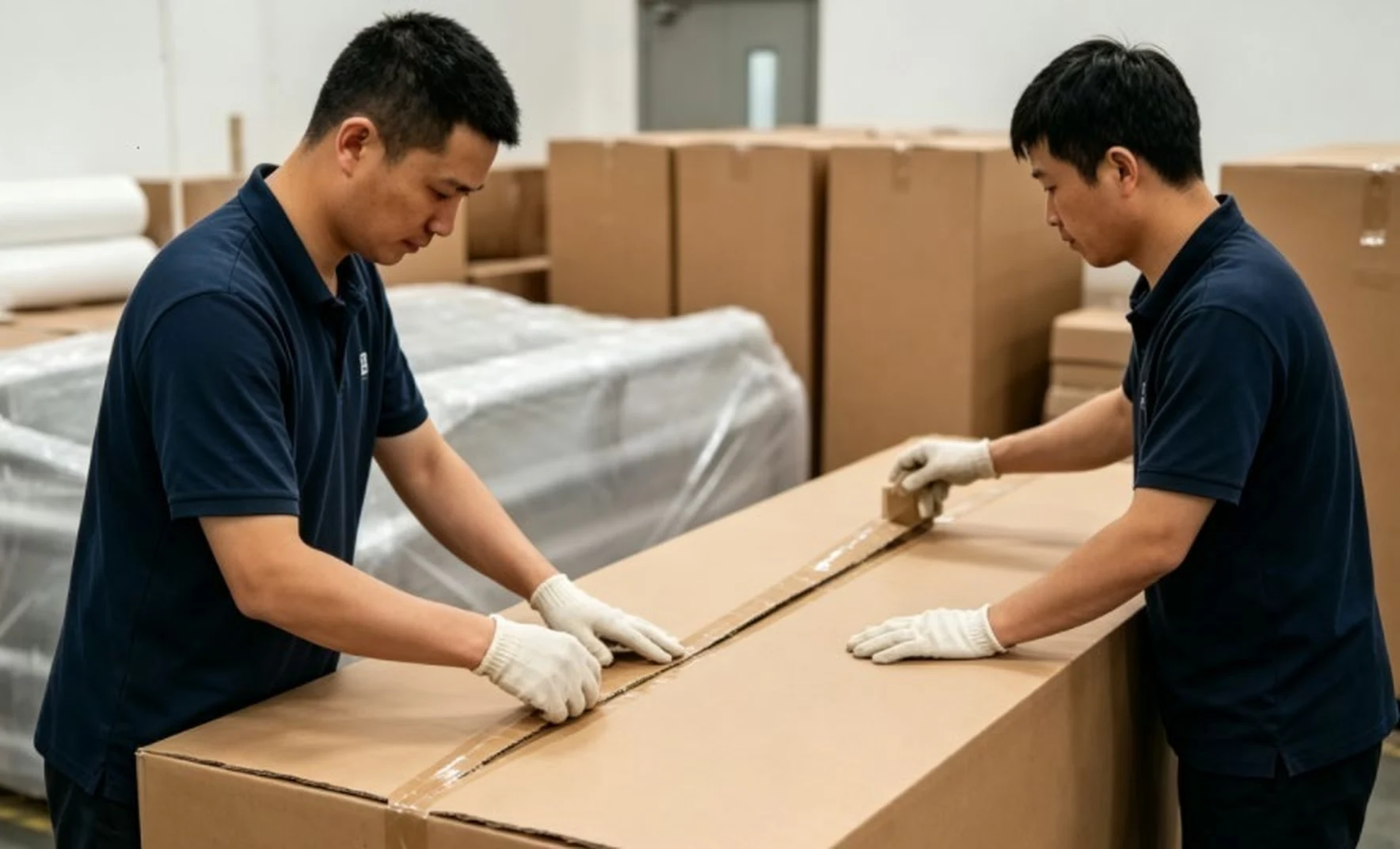 Packing outdoor furniture for shipment