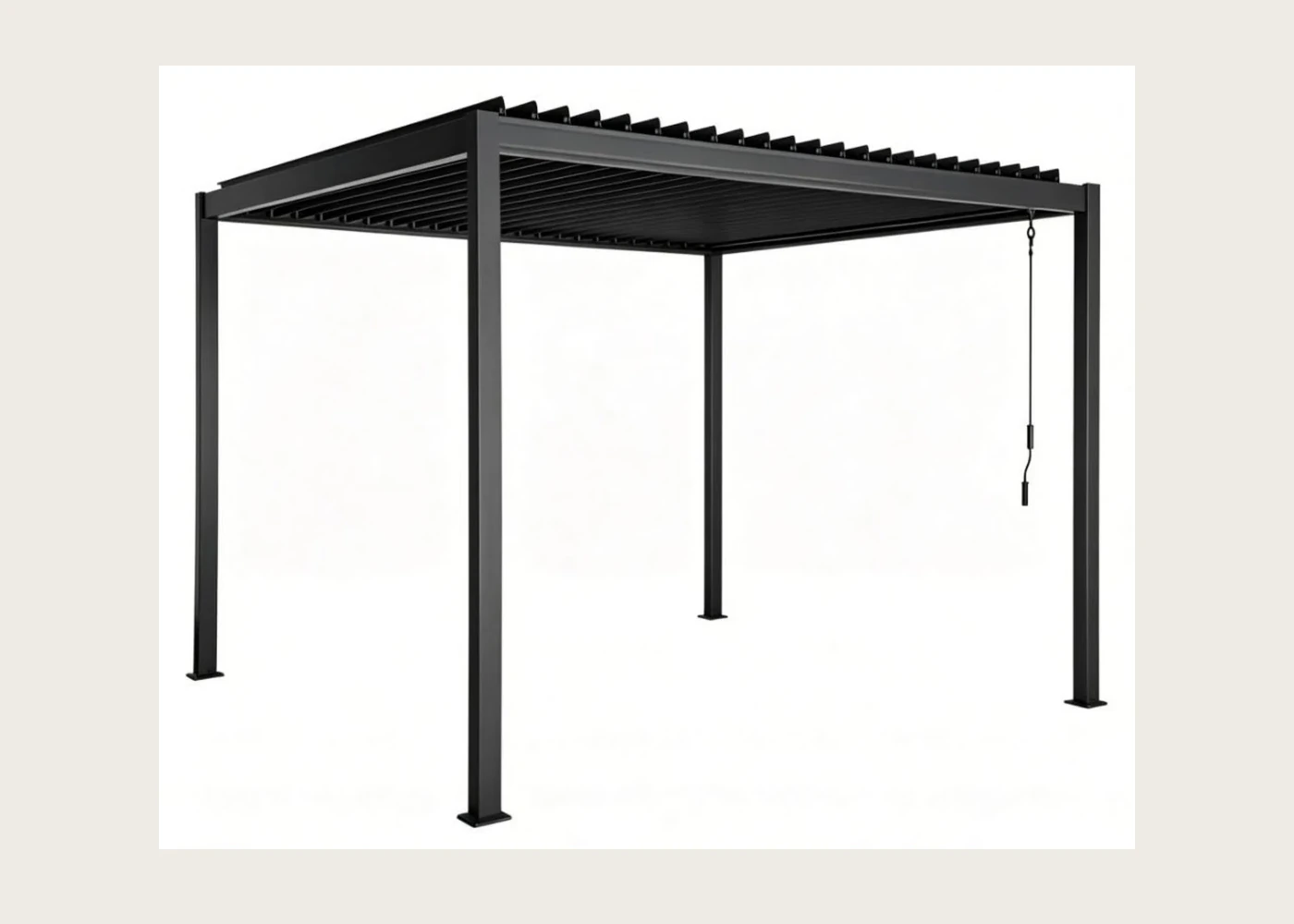 Outdoor Pergolas manufactured by Linhai Hongjie