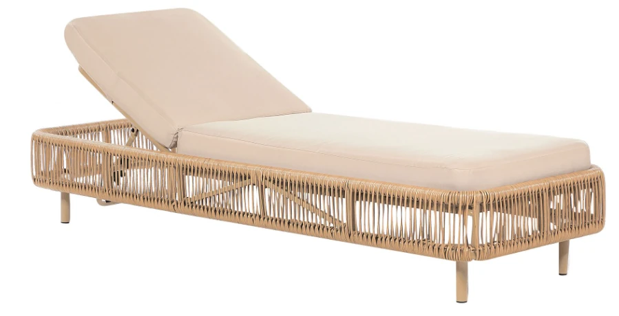 Rope Cushioned Sun Lounger HJX-L2026011